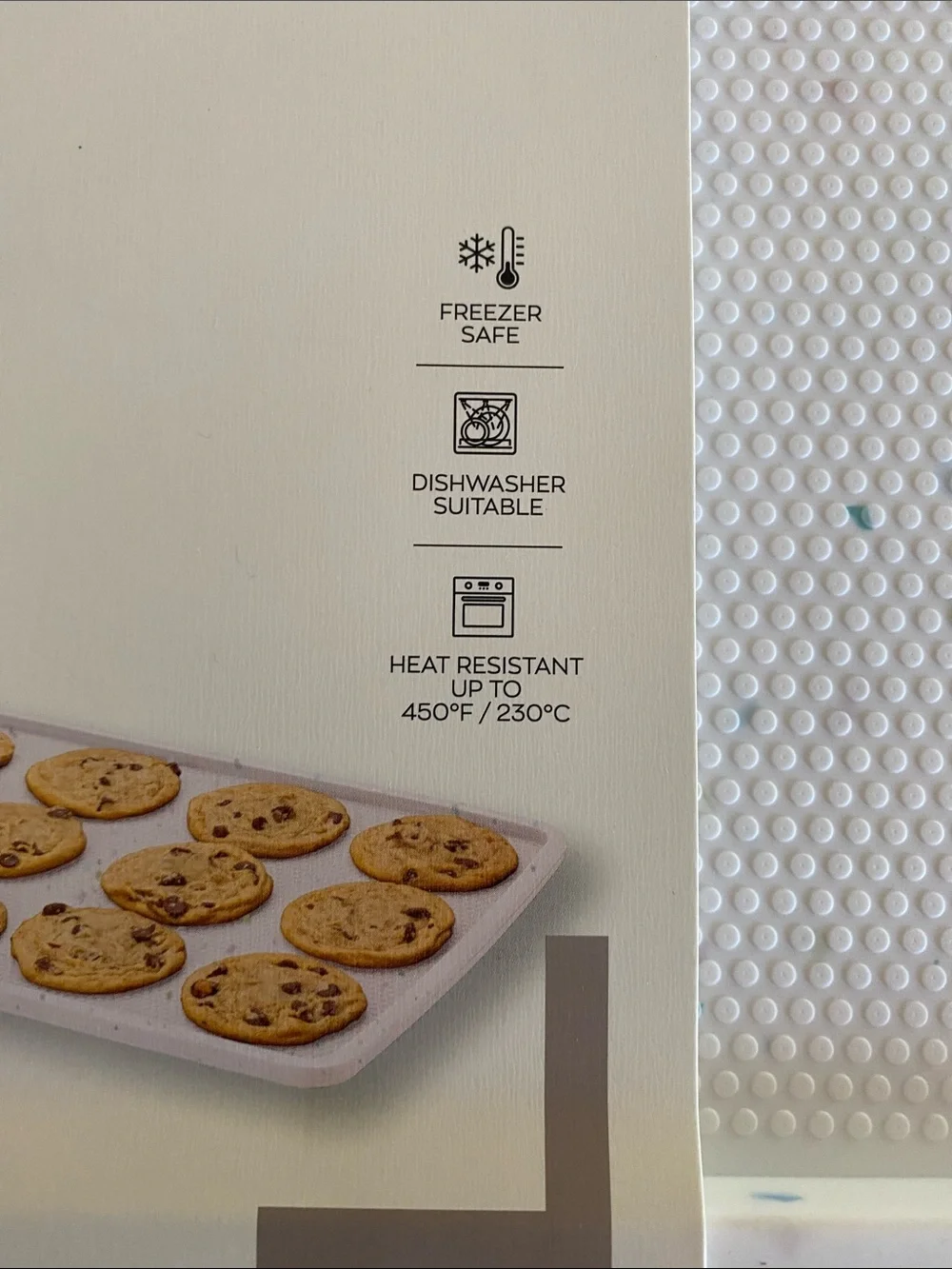Crofton White Silicone Baking Sheet - Nonstick Baking Mat